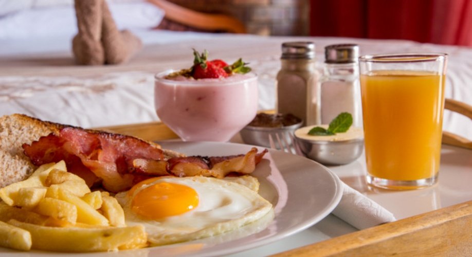 Breakfast in bed